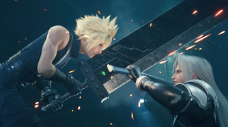 final fantasy vii remake sephiroth battle cutscene