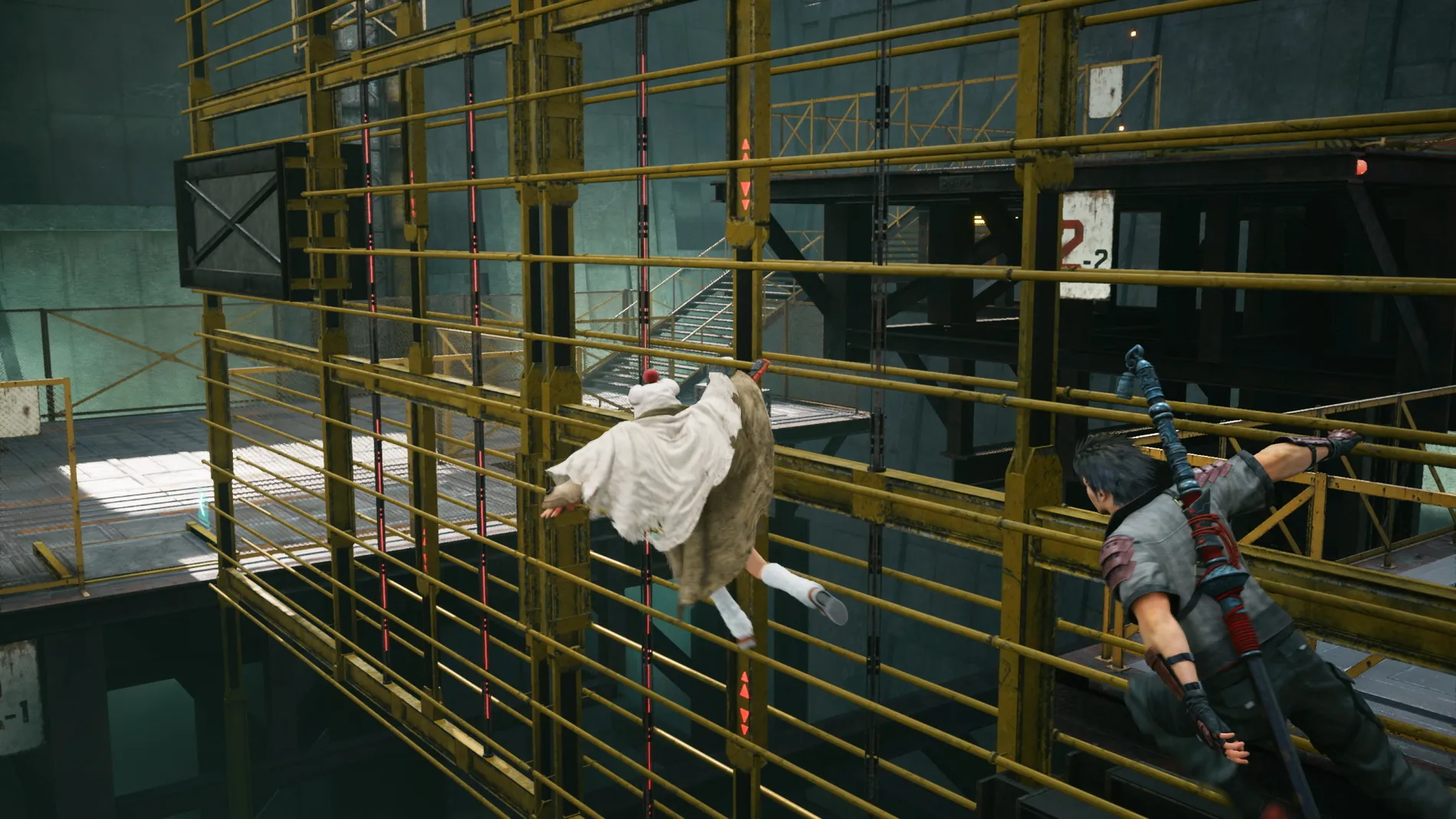 final fantasy vii remake yuffie parkour