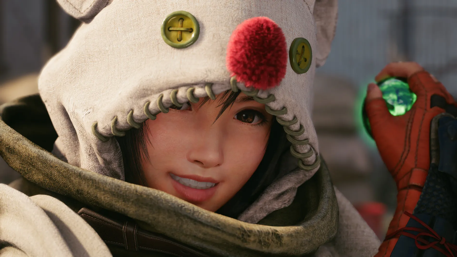 final fantasy vii remake yuffie cutscene