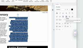 foxit tutorial text alignment