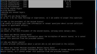 Gemma responses on Raspberry Pi 5