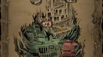 screenshot of the map of hades
