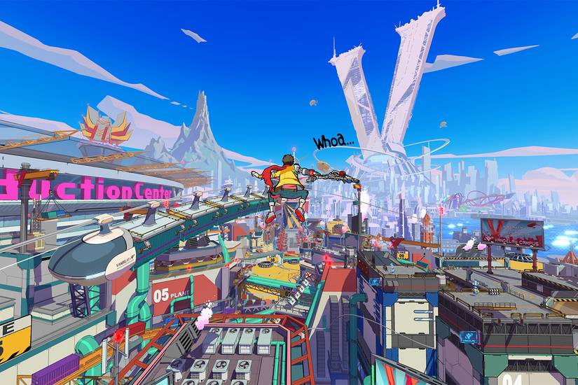 Screenshot of Hi-Fi Rush from Steam