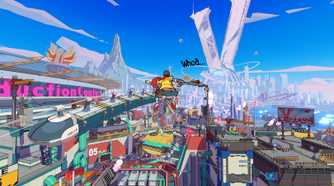 Screenshot of Hi-Fi Rush from Steam