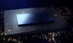 A render of the Intel Arc GPU