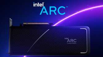 A render of the Intel Arc GPU