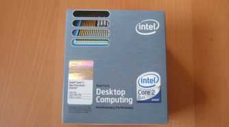 Intel Core 2 Duo processor box