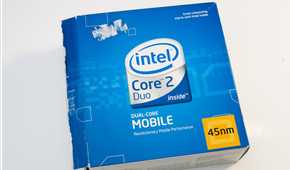 Intel Core 2 Duo processor retail box