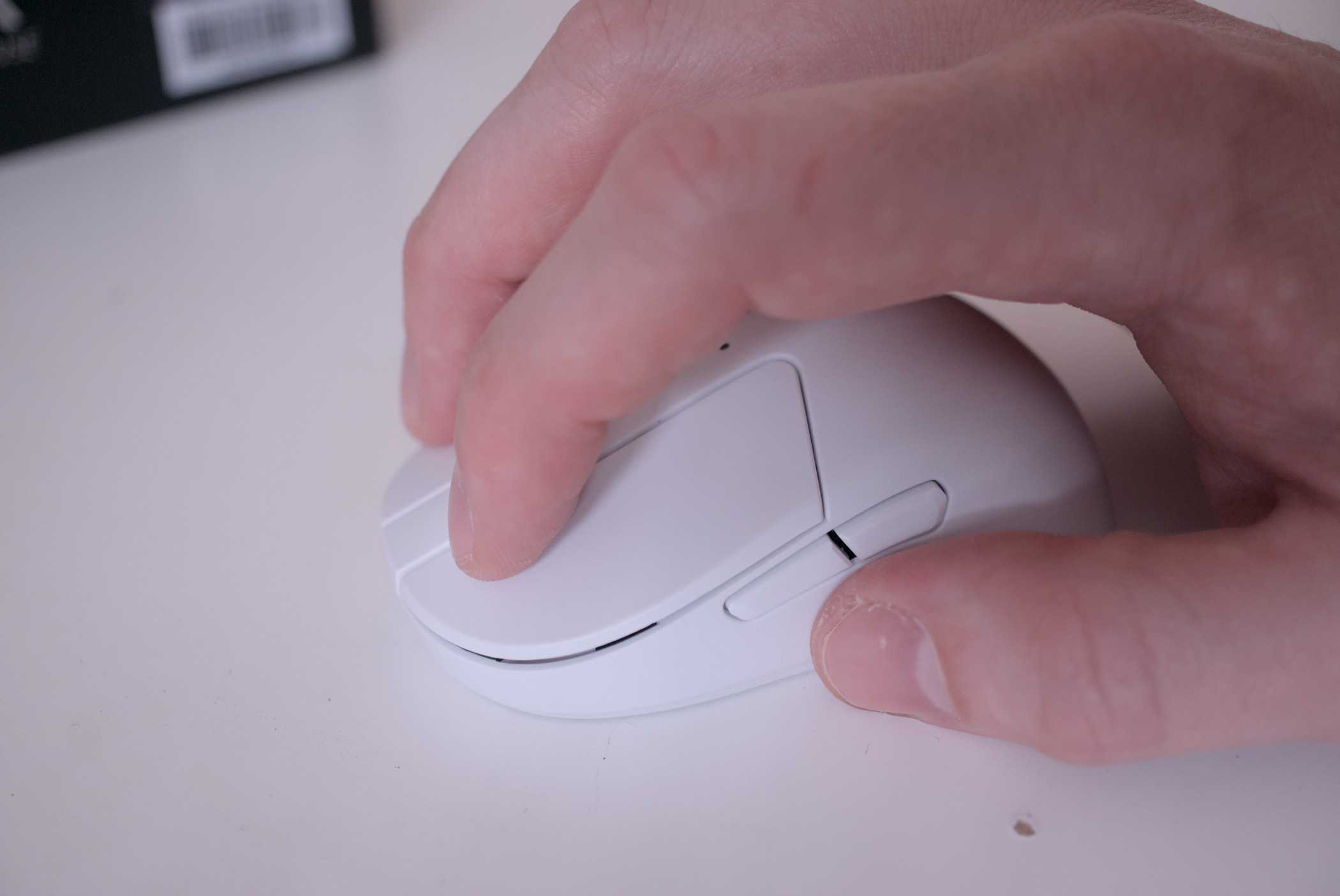 Holding the Keychron M4 4K