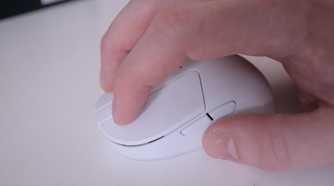 Holding the Keychron M4 4K