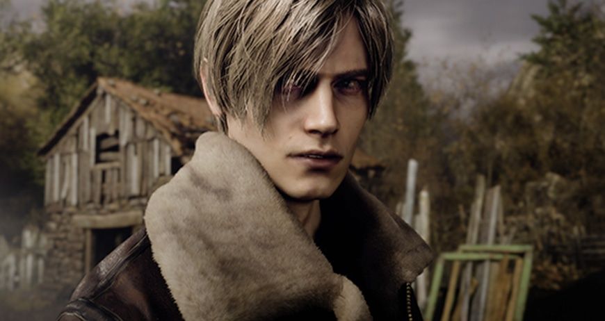 leon resident evil 4 portrait