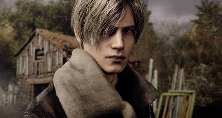 leon resident evil 4 portrait