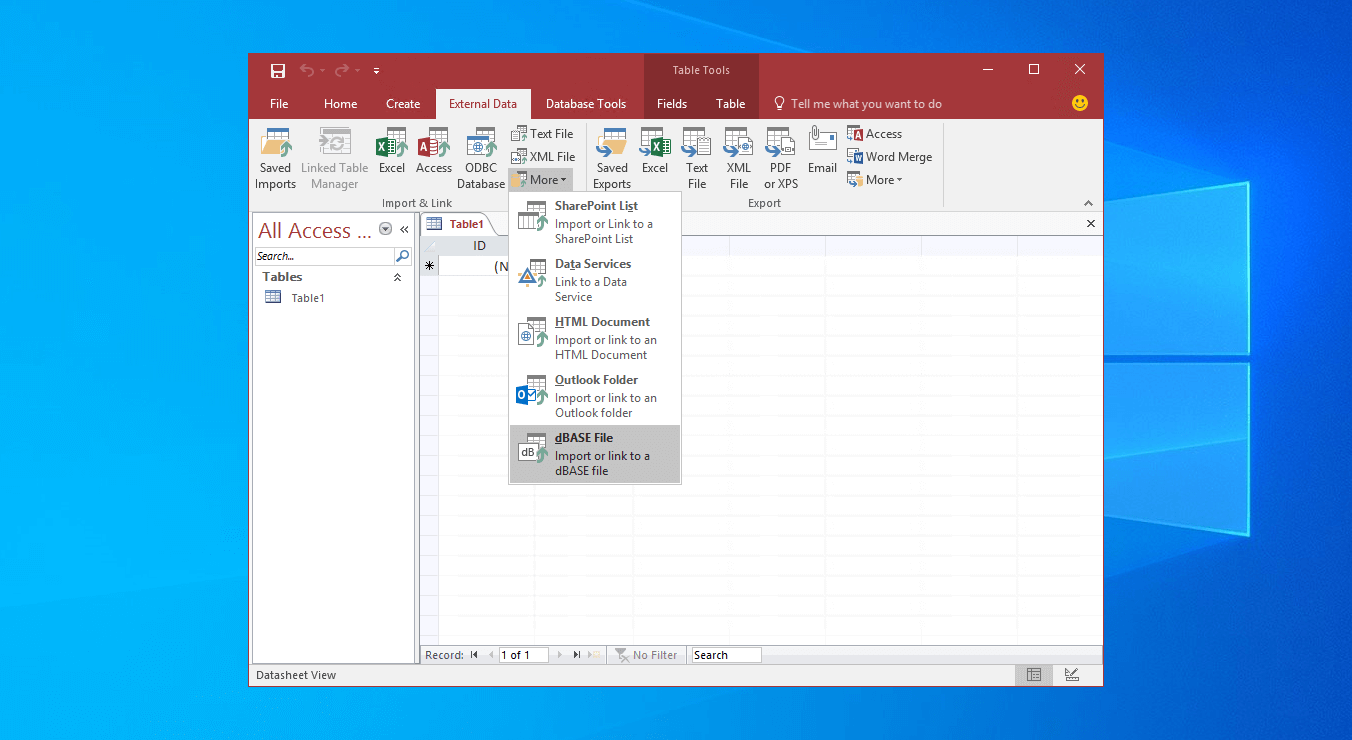 Microsoft Access