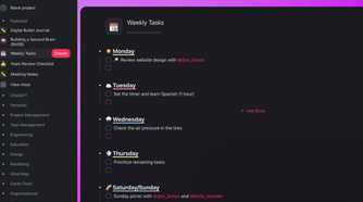 Taskade tasks