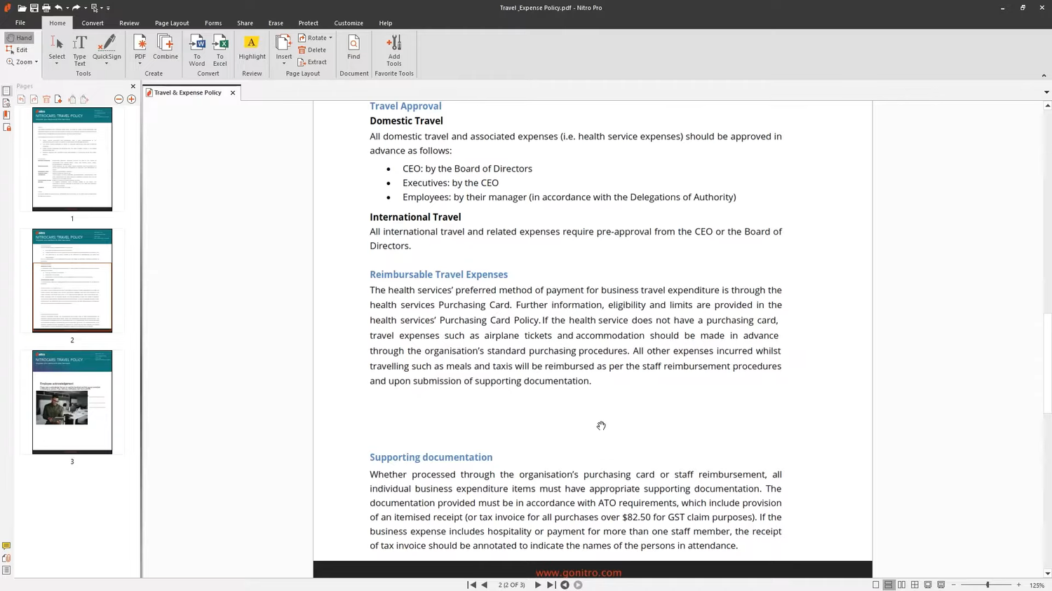 nitro pdf tutorial boxes