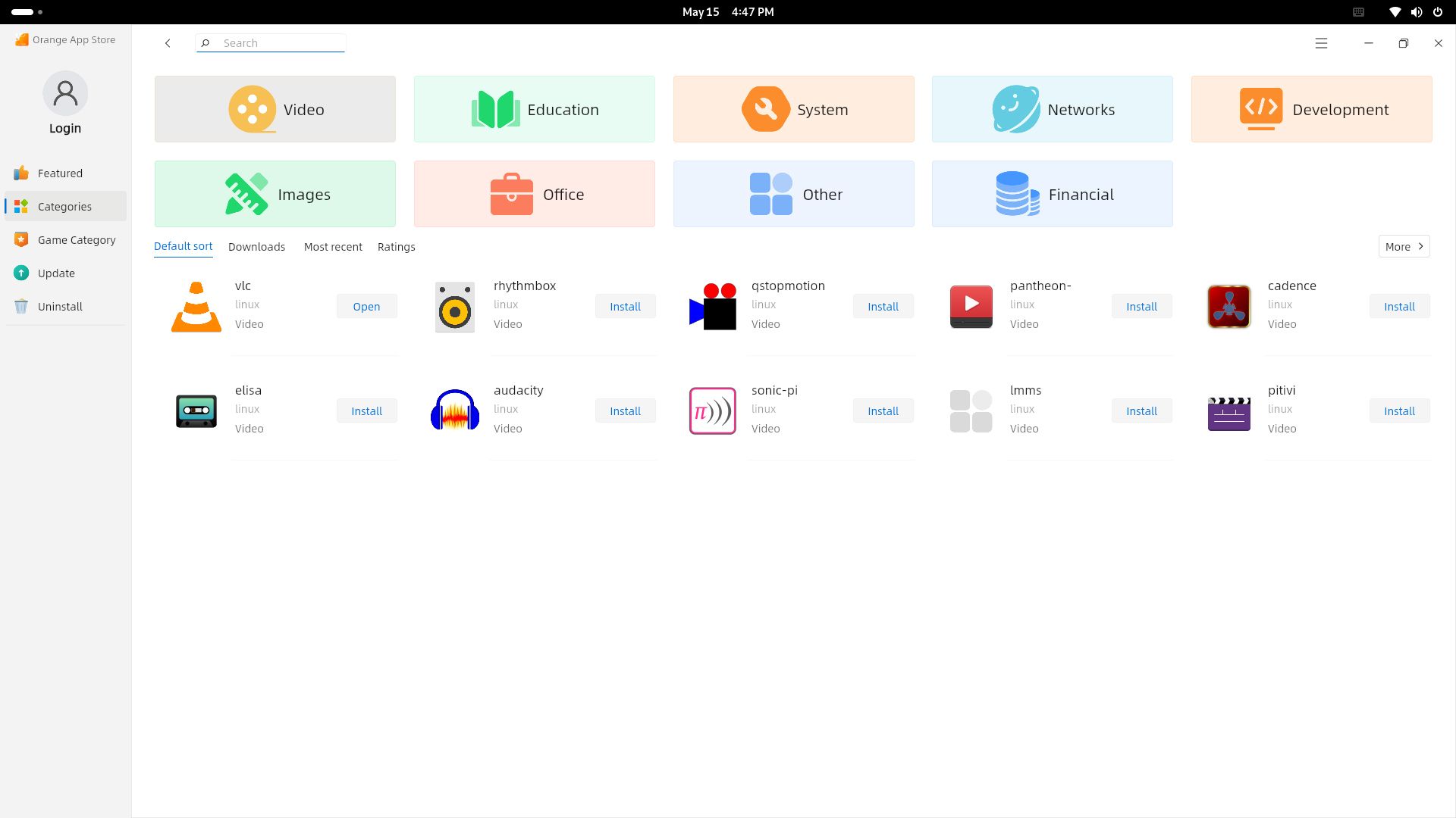 Orange Pi OS(Arch) apps