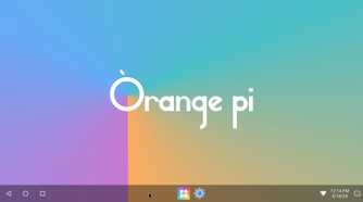 Orange Pi OS(Droid) home screen
