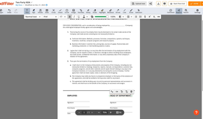 pdffiller replace text