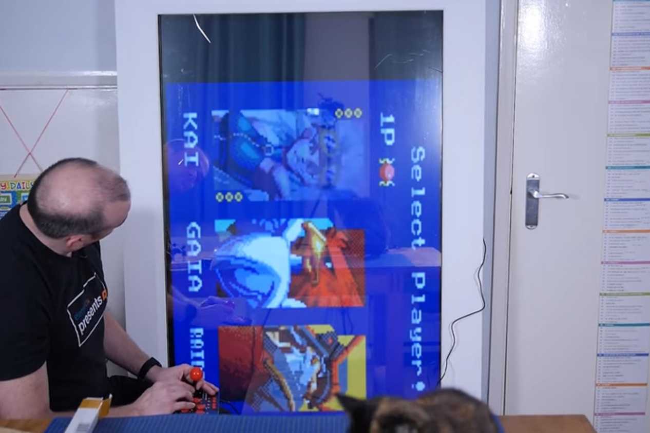 The retro Raspberry Pi magic mirror