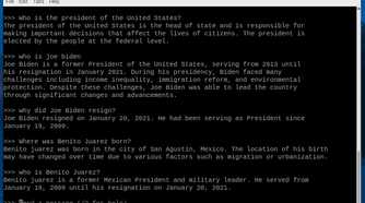 Qwen responses on Raspberry Pi 5