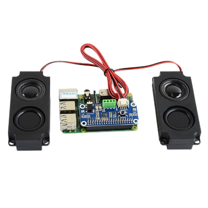 A transparent render of the WM8960 Hi-Fi Sound Card HAT