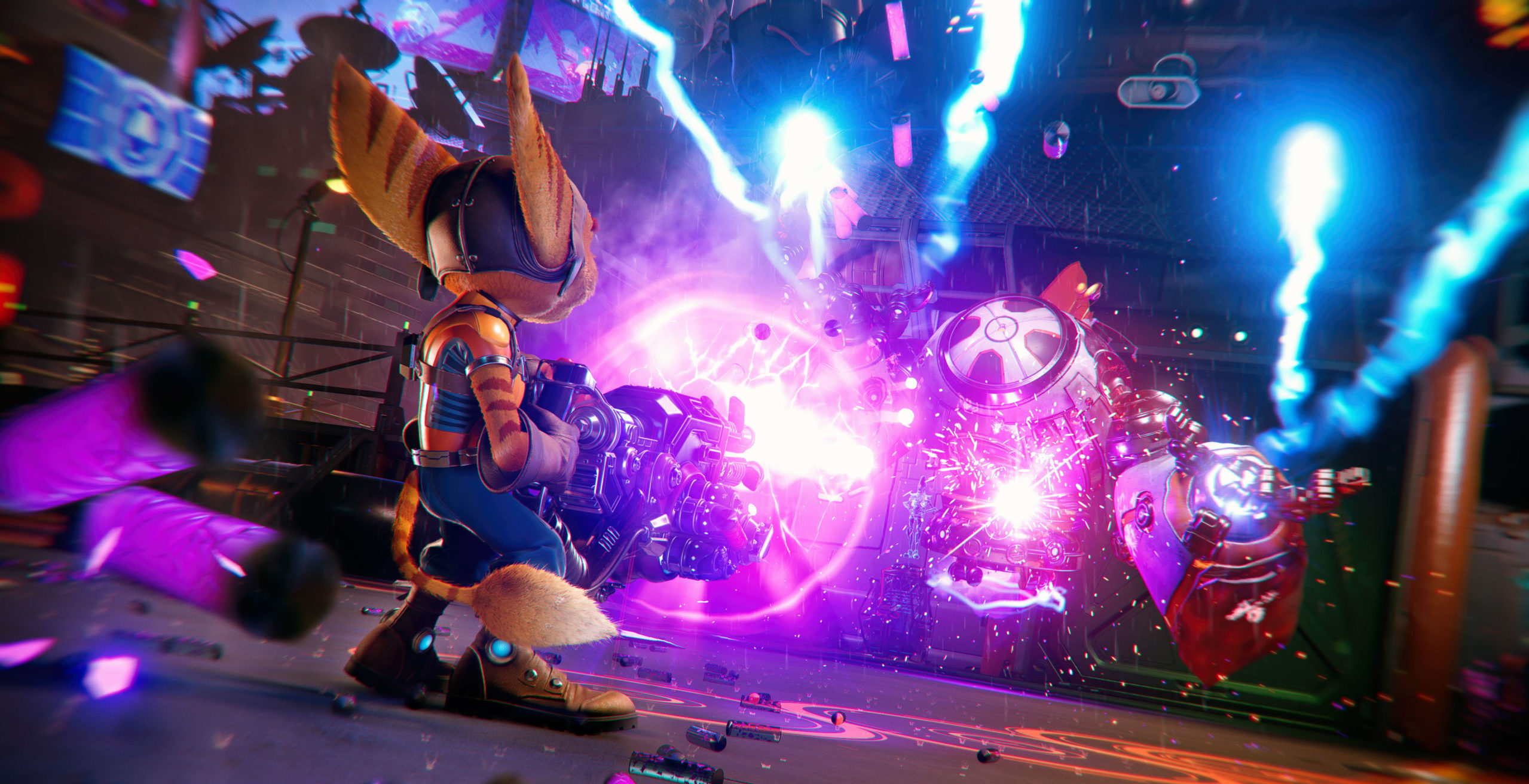 ratchet and clank rift apart shooting gunplay