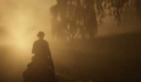 Screenshot from Red Dead Redemption 2 showing fog