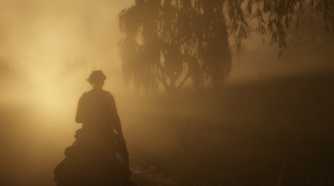 Screenshot from Red Dead Redemption 2 showing fog