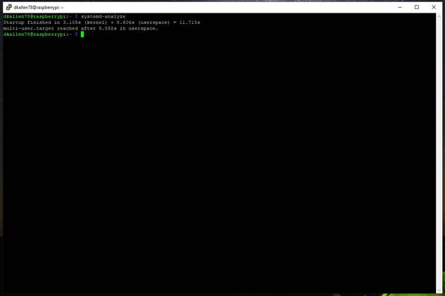 SSD boot time