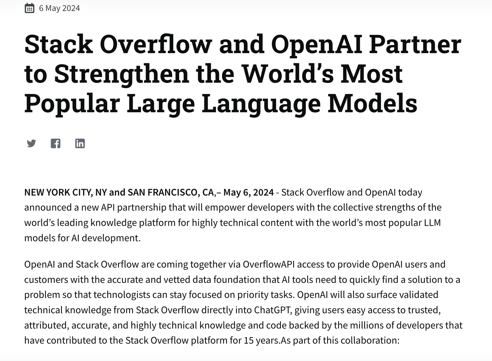 AI has thrown Stack Overflow into civil war