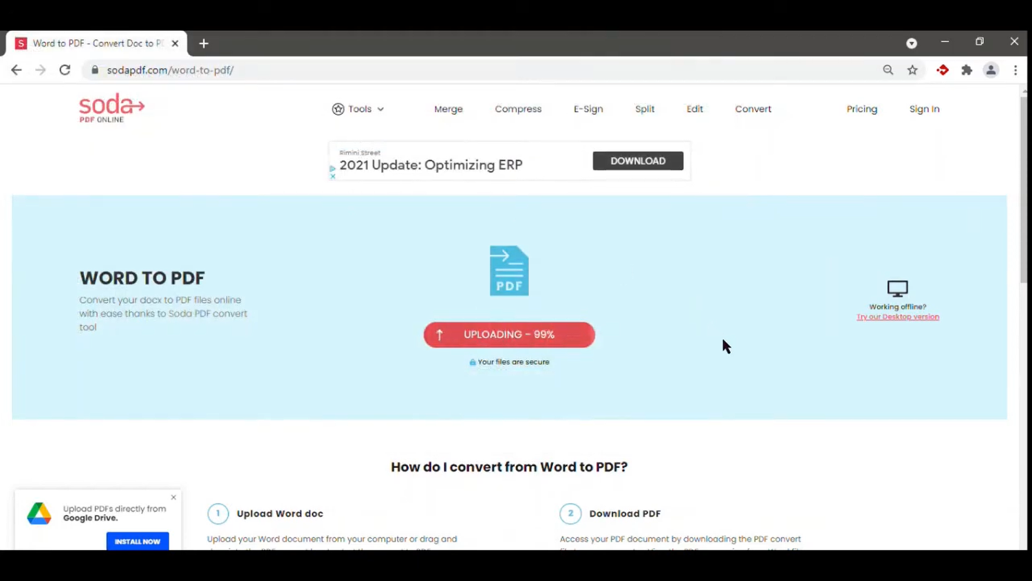 soda pdf tutorial convert
