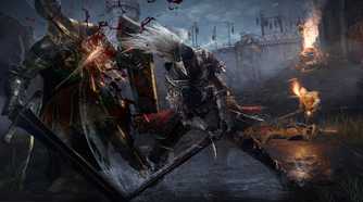 elden ring fighting an enemy
