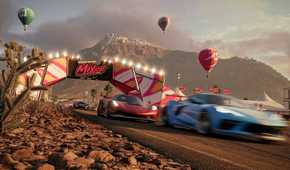 forza horizon 5 race with balloons