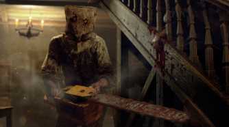resident evil dr salvador with chainsaw