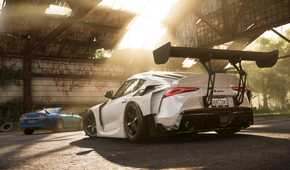 forza horizon 5 car sitting in sunlight