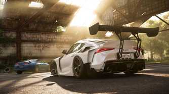 forza horizon 5 car sitting in sunlight