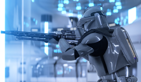 Star Wars Battlefront II lighting and reflections