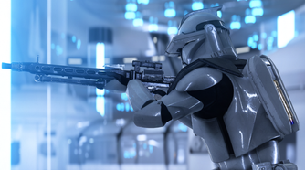 Star Wars Battlefront II lighting and reflections