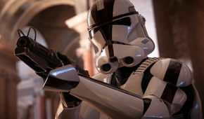 A screenshot from EA's Star Wars Battlefront 2
