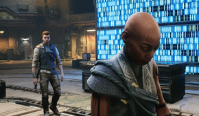 star wars jedi survivor cal kestis in library