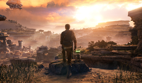 star wars jedi survivor cal kestis looking at sunset