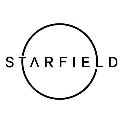 logo of the video game starfield