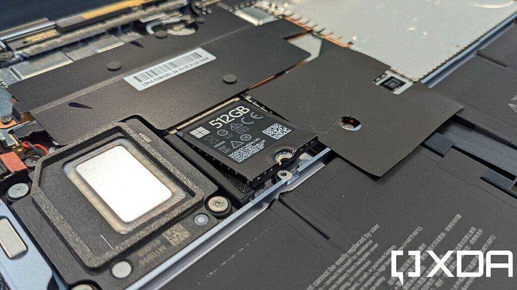 Removable SSD in Surface Laptop