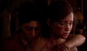 Ellie and Dina embrace.