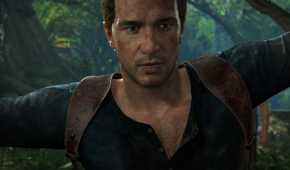 Screenshot of Uncharted 4 showing Nathan Drake