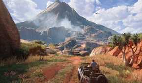 Screenshot of Uncharted 4 open world