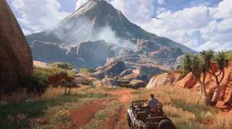 Screenshot of Uncharted 4 open world