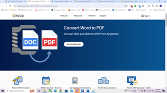 winzip convert