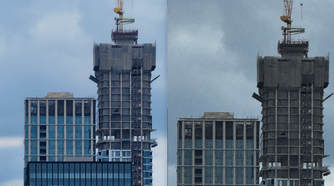 30X zoom shots, Vivo X100 Ultra (left); iPhone 15 Pro Max (right)