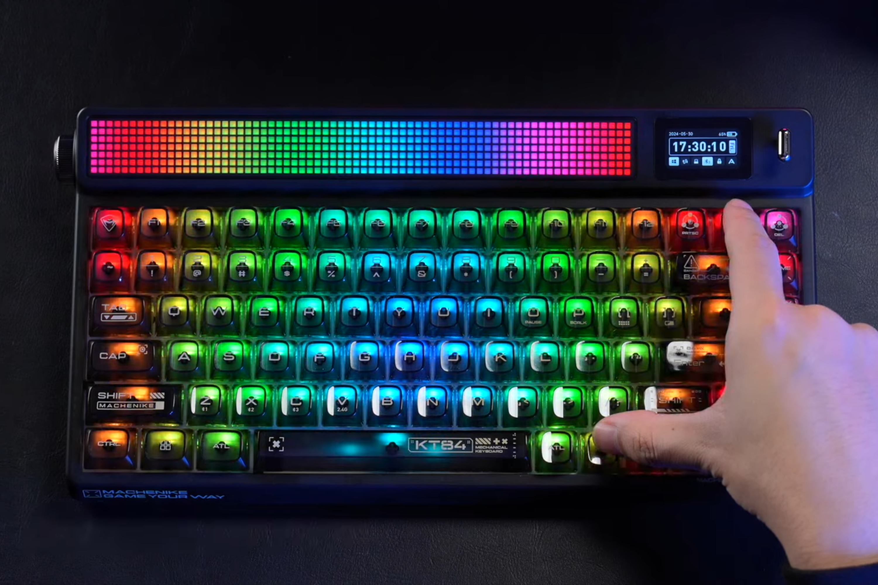 The Machenike KT84 might be your next mechanical keyboard if you